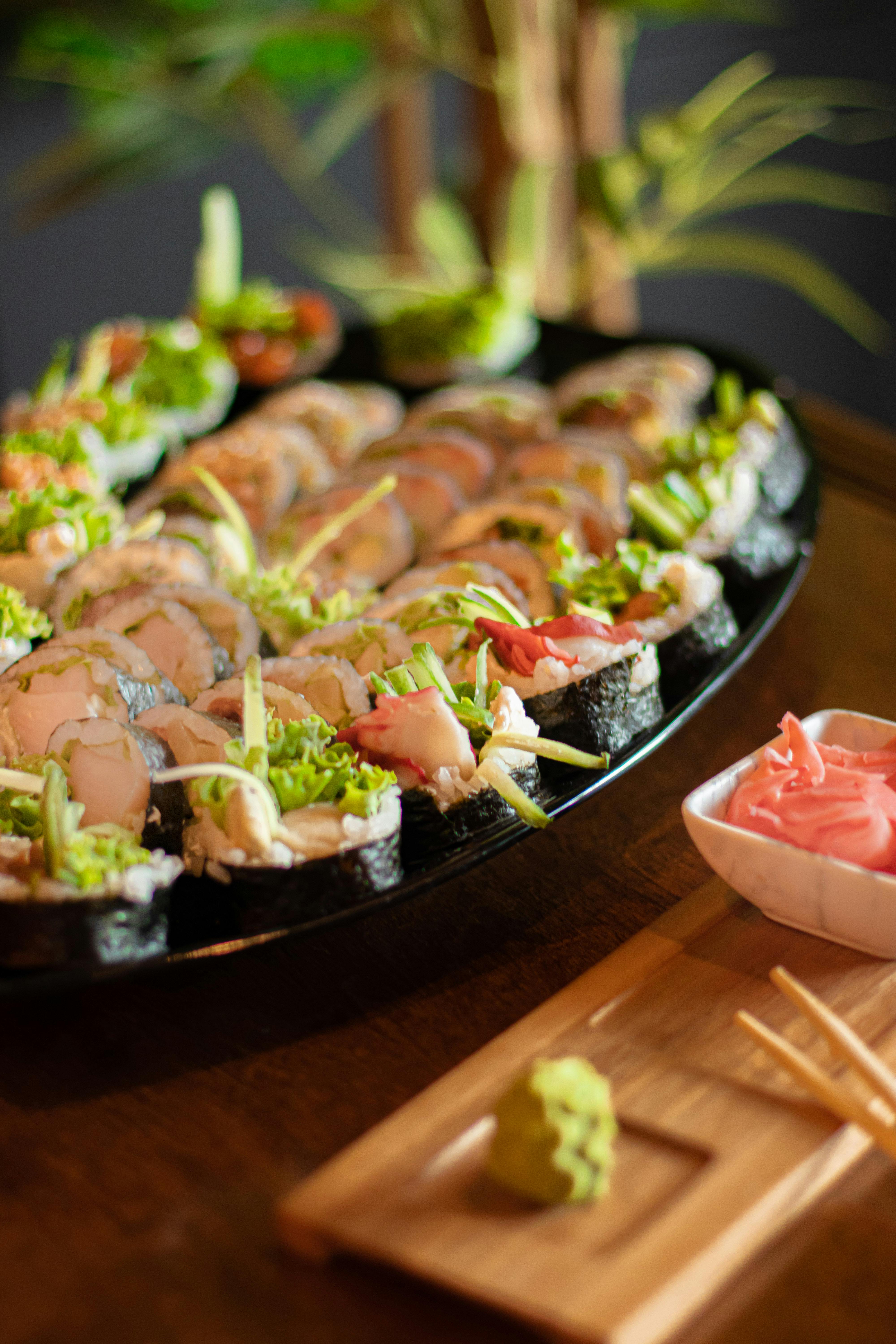Sushi photo from Pexels, image 10562410