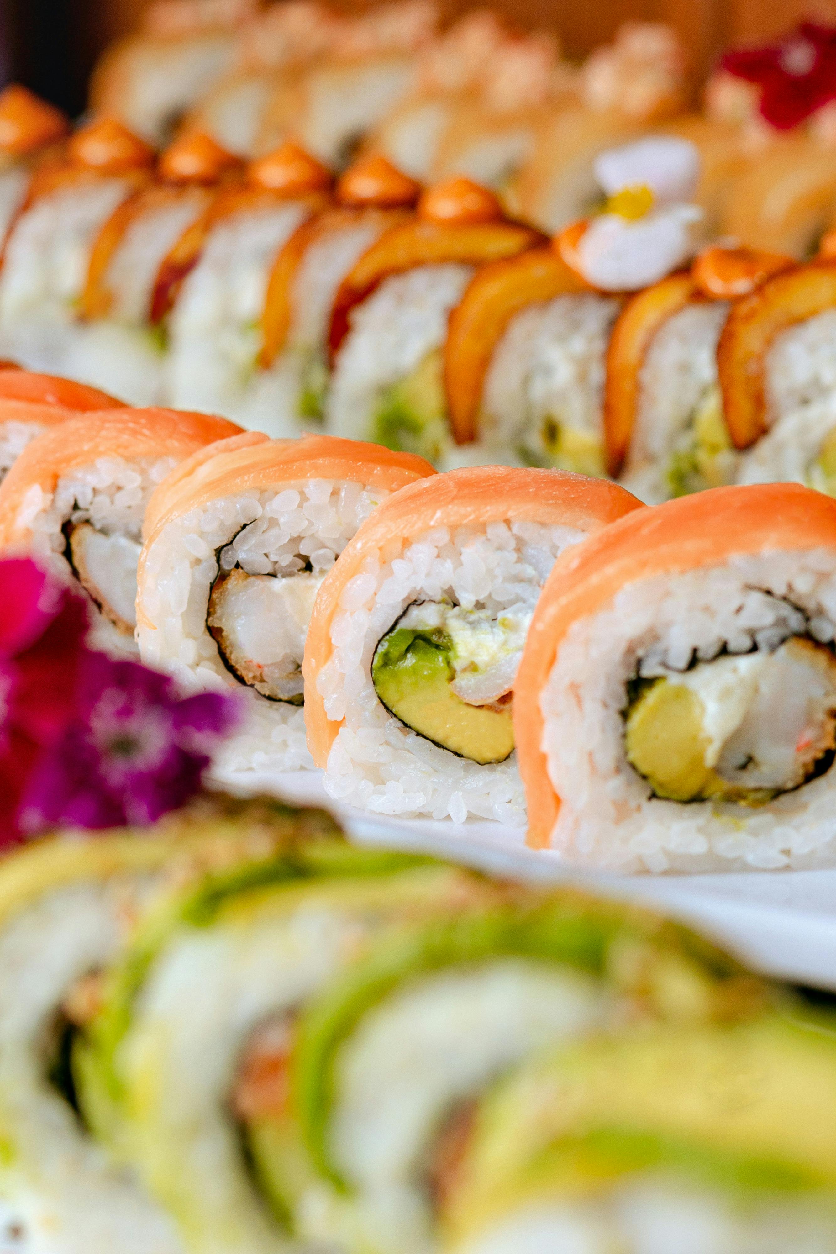Sushi photo from Pexels, image 27898847