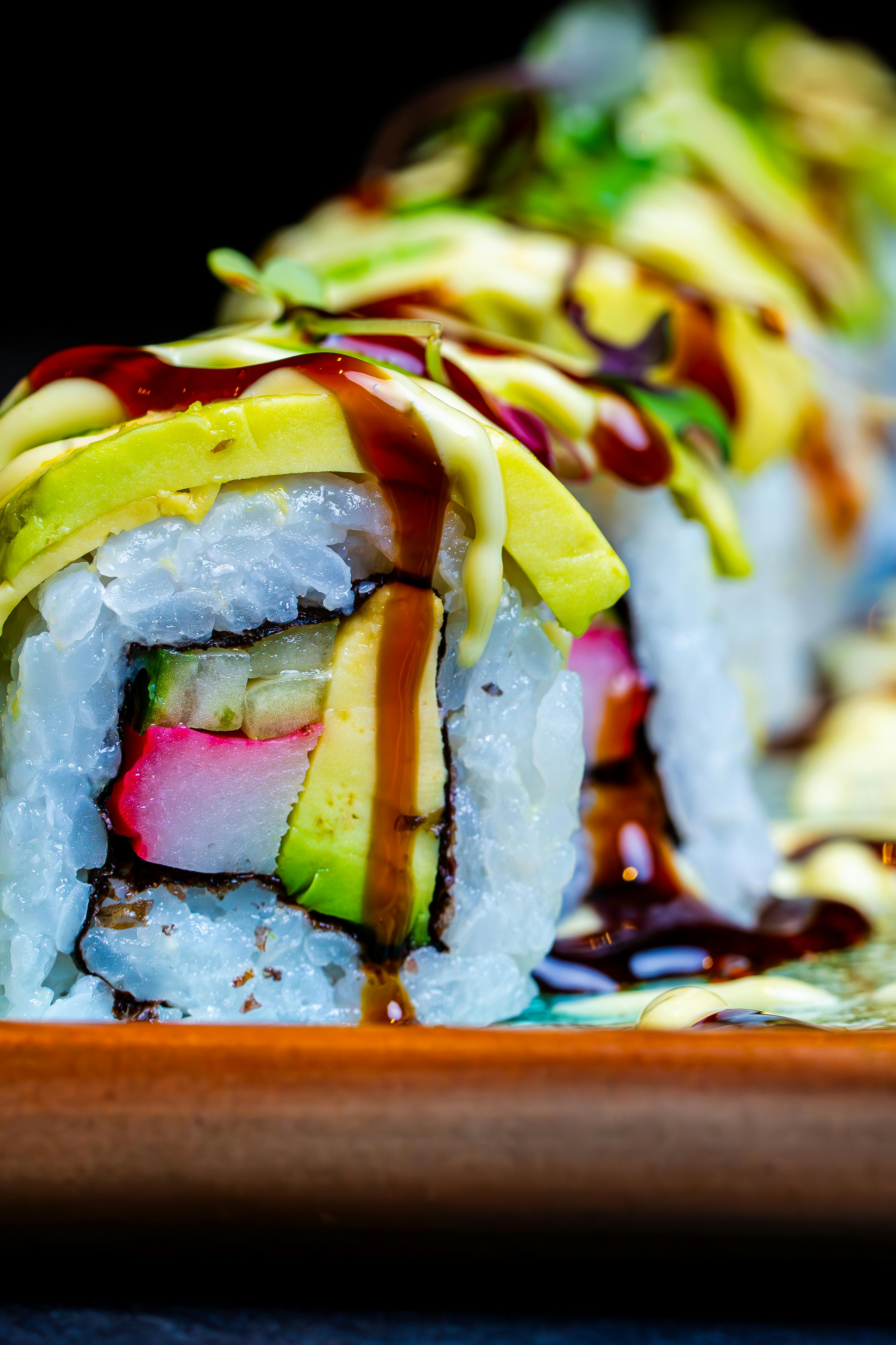 Sushi photo from Pexels, image 28460878