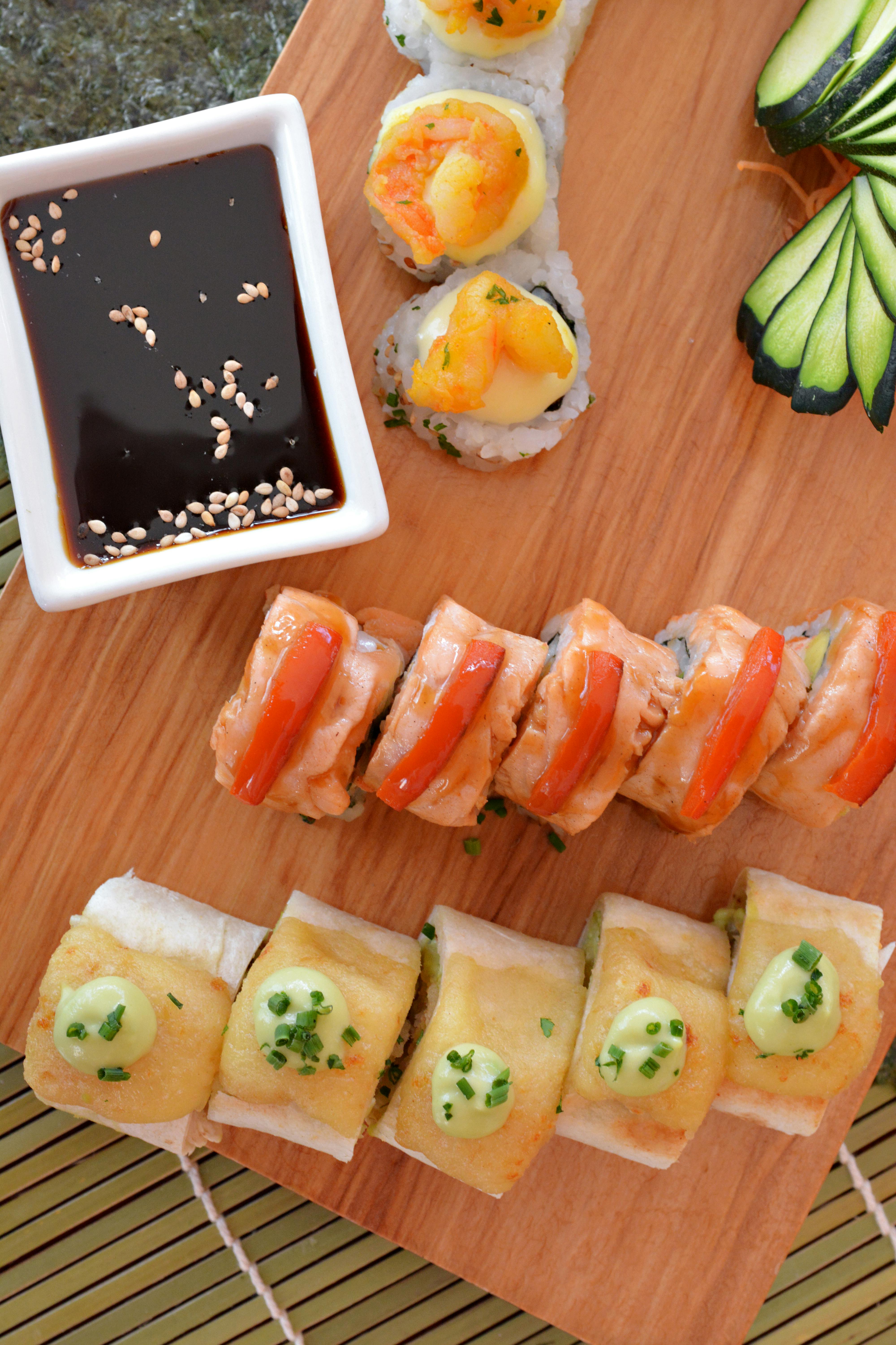 Sushi photo from Pexels, image 37260694